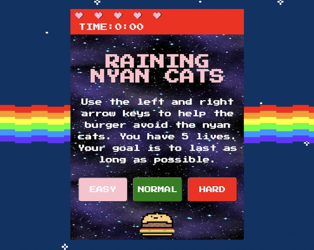 Raining Nyan Cats
